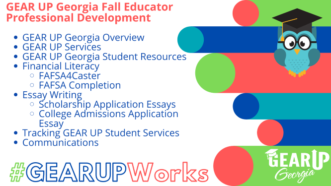 Fall Educator PD Agenda